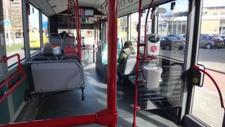 ロッテルダム郊外のバス