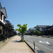 テーマパークの様な感じの再現宿場町