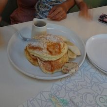 1枚で飽きてしまったパンケーキ。。。。