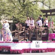 桜祭りパレード