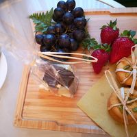 ウェルカムフルーツとスイーツ