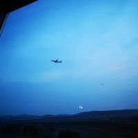 部屋から飛行機