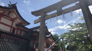 社殿が立派です