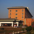 広くてネパールっぽいホテル