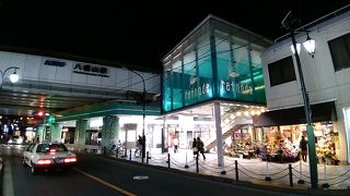 京王線八幡山駅に直結した小規模ショッピングモール