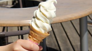 蒜山といえば　ジャージー牛乳のソフトクリーム