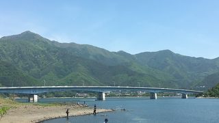 ＝河口湖大橋＝ 河口湖横断