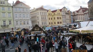 プラハ旧市街の中心