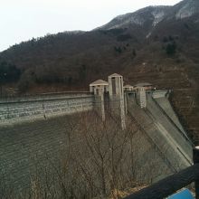 四万川ダムの風景