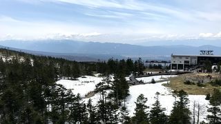 ロープウェイを降りたら別世界。