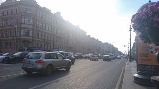 サンクトペテルブルグ一番のメインストリート