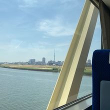 東京スカイツリーが見えて来ました！