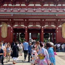 外国人観光客が多いです。