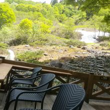 ガーデンテラスからの風景