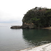 西伊豆松崎でも最大級の砂浜