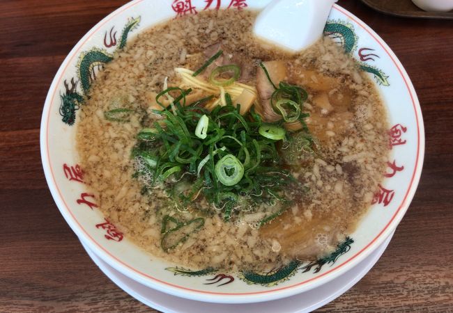 茅ヶ崎の京都北白川の魁力屋で特製醤油ラーメン