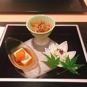 京都有名料亭の食事を東京で手軽に食べられます