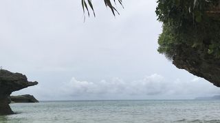 パナリのビーチ