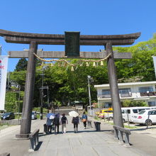 鹽竈神社の鳥居