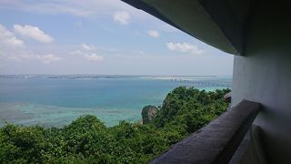 宮古島を対岸から眺められる場所