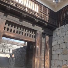 存在感のある立派な仕組みの門