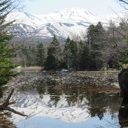 大ループでも小ループでも見ることが出来る湖！