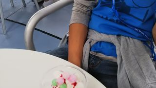 アイスで一休み