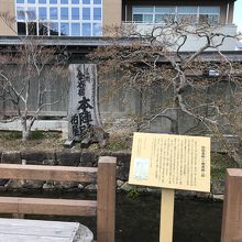 柏屋本陣（一番本陣）跡