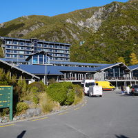 ここからバスが発着します