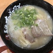 あっさりとした豚骨ラーメン