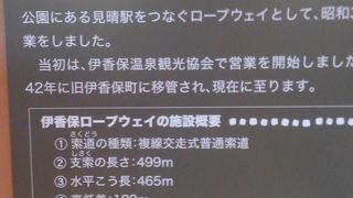 谷川岳が望める展望台