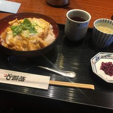 伊達鶏と筍の親子丼