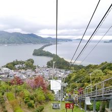 リフトからの風景。
