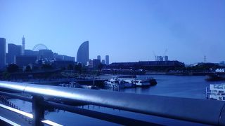 横浜の絶景が見渡せます。