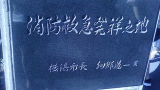 素通りされがちな場所。