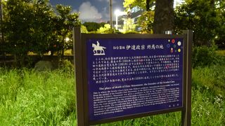 日比谷公園の北東端近く