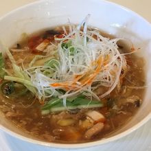 締めの麺です。