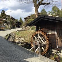 妻籠宿の水車