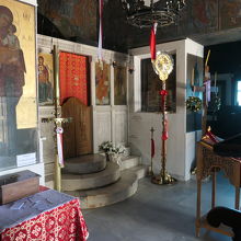 教会の内部の様子