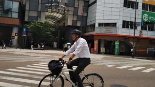 松山のメインストリート