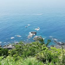 眼下の太平洋です