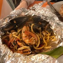 麺がうどんみたいでした