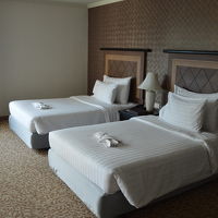 客室は広いです。