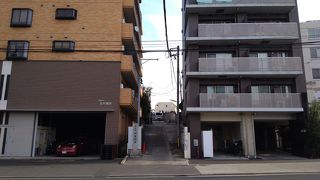 外苑東通り沿いに石碑があります