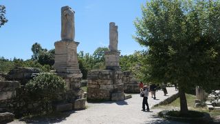 古代アゴラにあるアグリッパの音楽堂遺跡