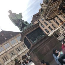 グーテンブルグの銅像