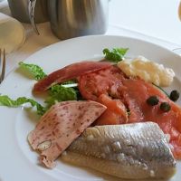 朝食は豪華です。どれもおいしい。