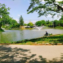 お堀は珍しく自由に釣りをすることができるようです