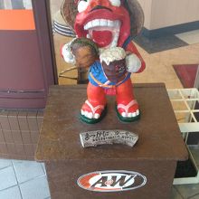 まつかにシーサーがお出迎え♡