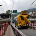 前は河原の温泉が見えた